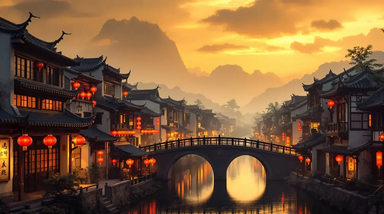 古镇风情 - 福利视频一区